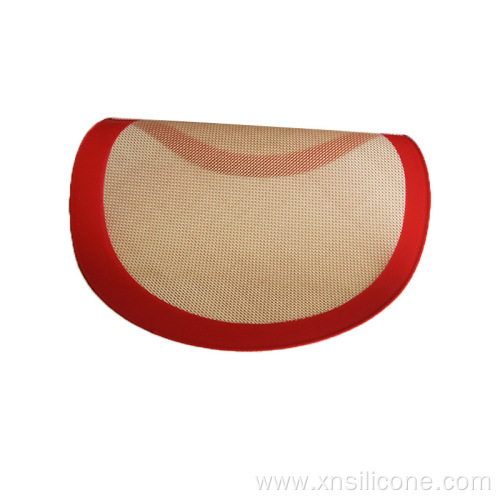 Food grade perforated silicone pastry mat for kitchen